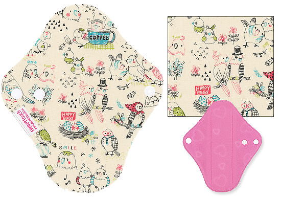 甜蜜接觸SweetTouch-甜蜜綿布衛生棉19cm量少