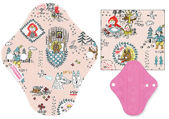 甜蜜接觸SweetTouch-甜蜜綿布衛生棉19cm量少