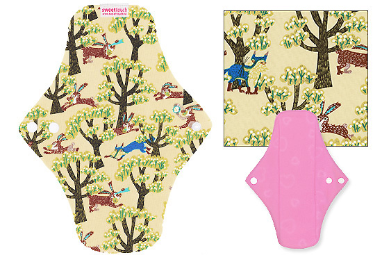 甜蜜接觸SweetTouch-甜蜜綿布衛生棉24cm日用標準