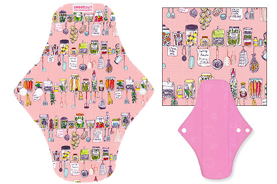 甜蜜接觸SweetTouch-甜蜜綿布衛生棉24cm日用標準