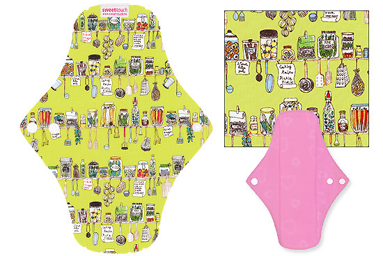 甜蜜接觸SweetTouch-甜蜜綿布衛生棉24cm日用標準