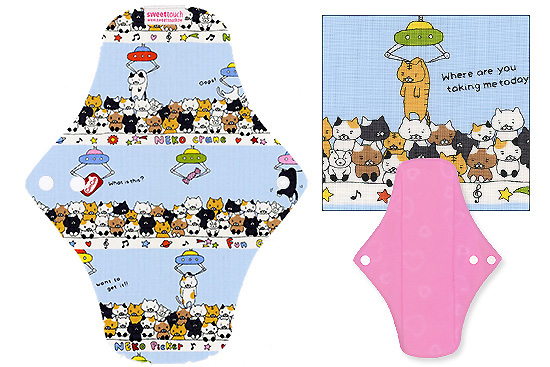 甜蜜接觸SweetTouch-甜蜜綿布衛生棉24cm日用標準