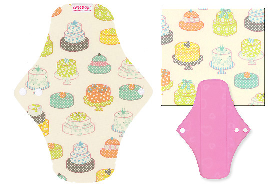 甜蜜接觸SweetTouch-甜蜜綿布衛生棉24cm日用標準