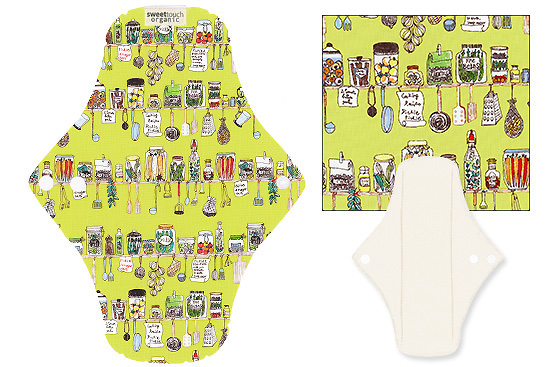 甜蜜接觸SweetTouch-有機棉布衛生棉24cm日用標準