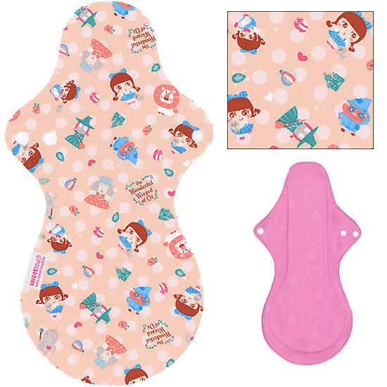 甜蜜接觸SweetTouch-甜蜜綿夜用布衛生棉36cm加大尾翼