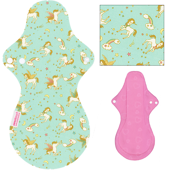 甜蜜接觸SweetTouch-甜蜜綿夜用布衛生棉36cm加大尾翼