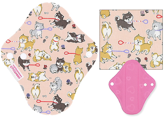 甜蜜接觸SweetTouch-甜蜜綿布衛生棉19cm量少