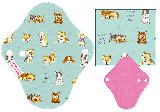 甜蜜接觸SweetTouch-甜蜜綿布衛生棉19cm量少