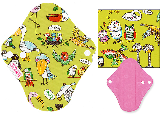 甜蜜接觸SweetTouch-甜蜜綿布衛生棉19cm量少