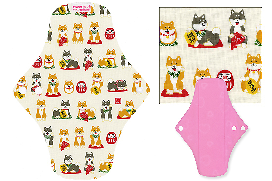 甜蜜接觸SweetTouch-甜蜜綿布衛生棉24cm日用標準