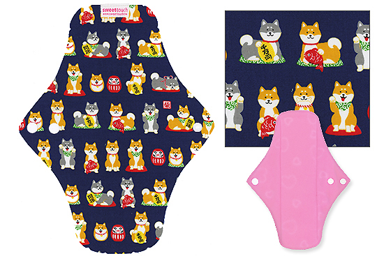 甜蜜接觸SweetTouch-甜蜜綿布衛生棉24cm日用標準