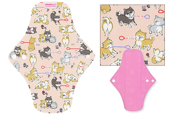 甜蜜接觸SweetTouch-甜蜜綿布衛生棉24cm日用標準