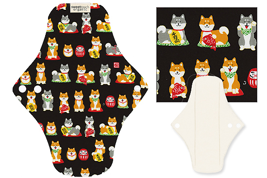 甜蜜接觸SweetTouch-有機棉布衛生棉24cm日用標準