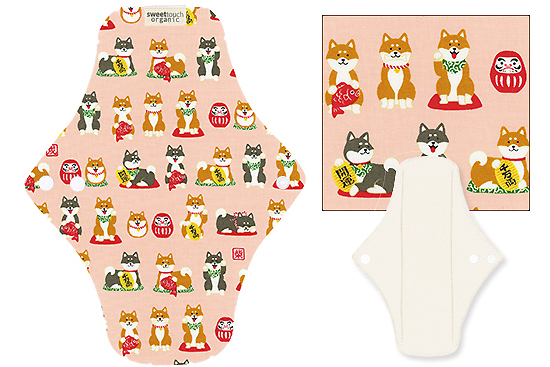 甜蜜接觸SweetTouch-有機棉布衛生棉24cm日用標準