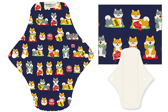 甜蜜接觸SweetTouch-有機棉布衛生棉24cm日用標準