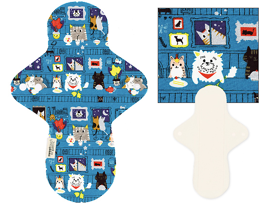 甜蜜接觸SweetTouch-有機棉布衛生棉28cm日用標準