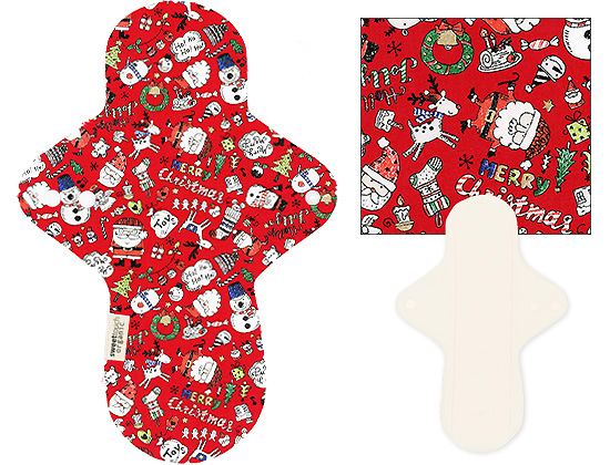 甜蜜接觸SweetTouch-有機棉布衛生棉28cm日用標準