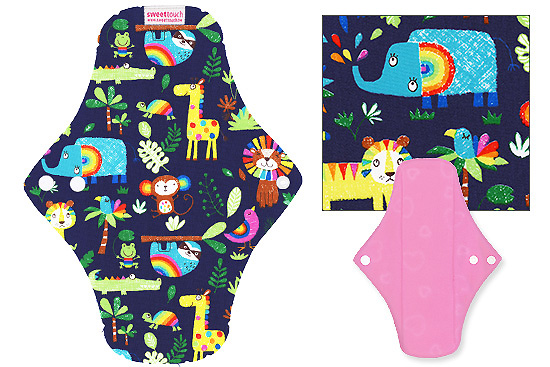 甜蜜接觸SweetTouch-甜蜜綿布衛生棉24cm日用標準