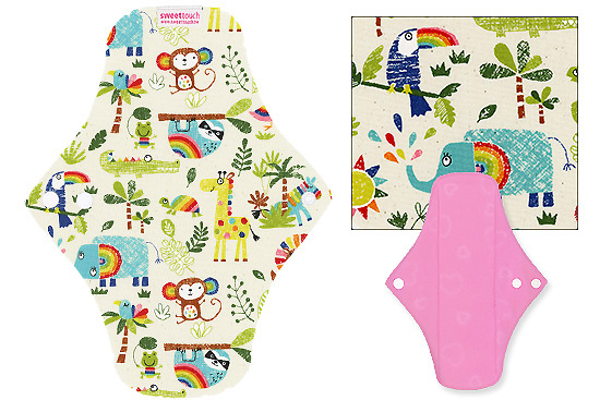 甜蜜接觸SweetTouch-甜蜜綿布衛生棉24cm日用標準