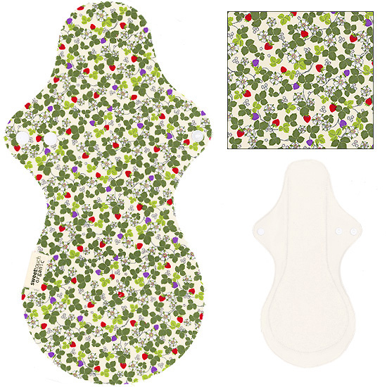 甜蜜接觸SweetTouch-有機棉夜用布衛生棉36cm加大尾翼