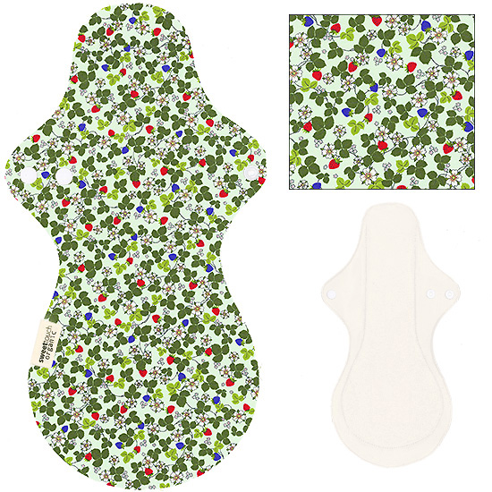 甜蜜接觸SweetTouch-有機棉夜用布衛生棉36cm加大尾翼