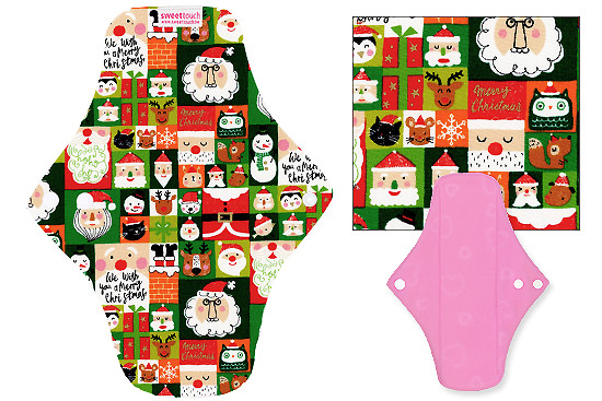 甜蜜接觸SweetTouch-甜蜜綿布衛生棉24cm日用標準