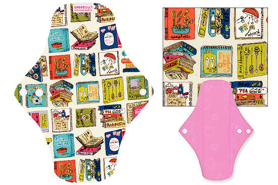 甜蜜接觸SweetTouch-甜蜜綿布衛生棉24cm日用標準