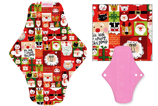 甜蜜接觸SweetTouch-甜蜜綿布衛生棉24cm日用標準