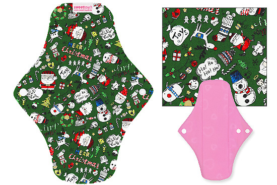 甜蜜接觸SweetTouch-甜蜜綿布衛生棉24cm日用標準