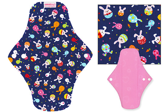 甜蜜接觸SweetTouch-甜蜜綿布衛生棉24cm日用標準