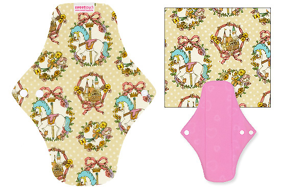 甜蜜接觸SweetTouch-甜蜜綿布衛生棉24cm日用標準