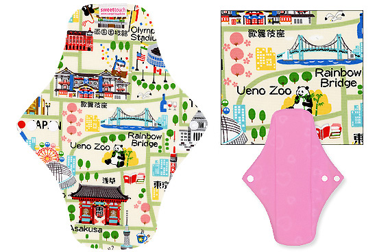 甜蜜接觸SweetTouch-甜蜜綿布衛生棉24cm日用標準