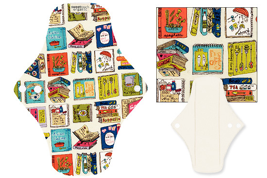 甜蜜接觸SweetTouch-有機棉布衛生棉24cm日用標準