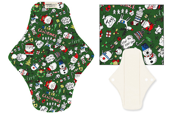 甜蜜接觸SweetTouch-有機棉布衛生棉24cm日用標準