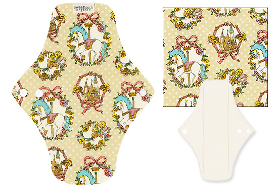 甜蜜接觸SweetTouch-有機棉布衛生棉24cm日用標準