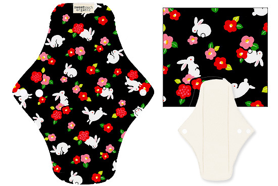 甜蜜接觸SweetTouch-有機棉布衛生棉24cm日用標準