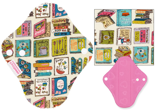 甜蜜接觸SweetTouch-甜蜜綿布衛生棉19cm量少