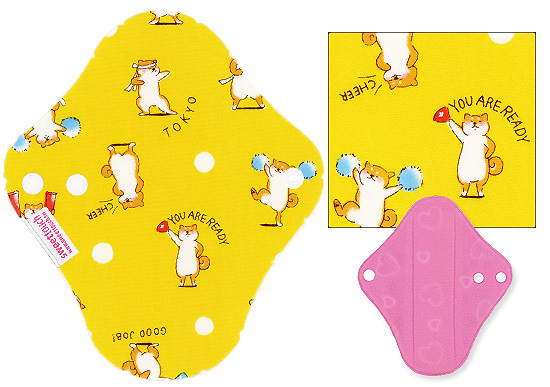 甜蜜接觸SweetTouch-甜蜜綿布衛生棉19cm量少