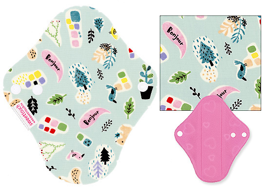 甜蜜接觸SweetTouch-甜蜜綿布衛生棉19cm量少