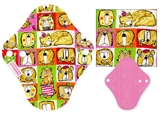 甜蜜接觸SweetTouch-甜蜜綿布衛生棉19cm量少