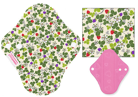 甜蜜接觸SweetTouch-甜蜜綿布衛生棉19cm量少