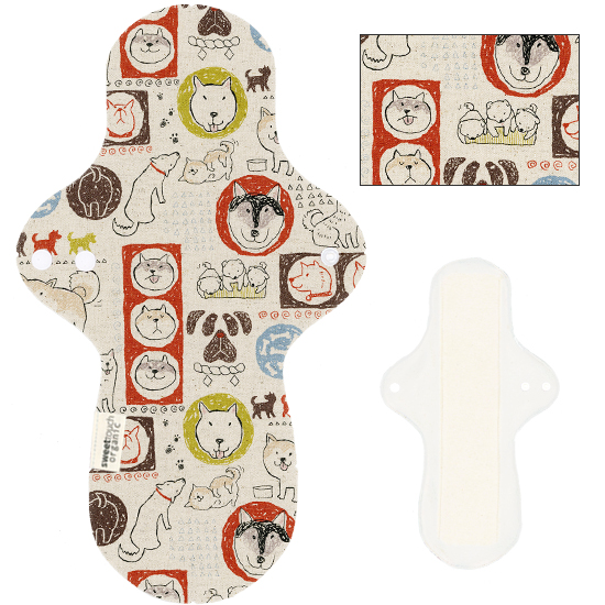 甜蜜接觸SweetTouch-有機棉34cm日夜用布衛生棉