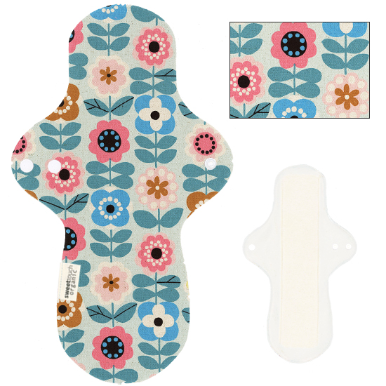 甜蜜接觸SweetTouch-有機棉34cm日夜用布衛生棉