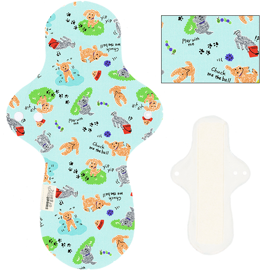 甜蜜接觸SweetTouch-有機棉34cm日夜用布衛生棉