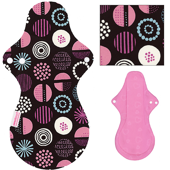 甜蜜接觸SweetTouch-甜蜜綿夜用布衛生棉36cm加大尾翼