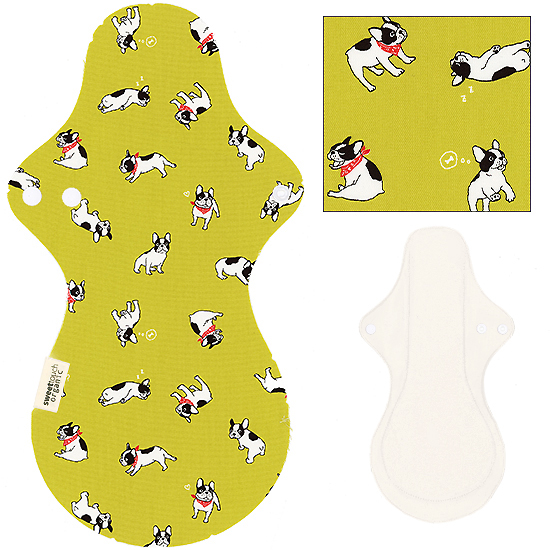 甜蜜接觸SweetTouch-有機棉夜用布衛生棉36cm加大尾翼