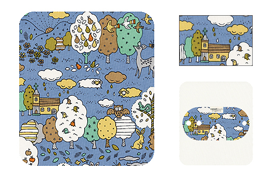 甜蜜接觸SweetTouch-摺疊型有機棉布護墊