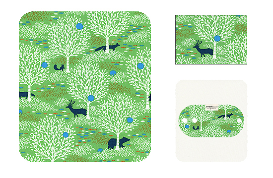 甜蜜接觸SweetTouch-摺疊型有機棉布護墊