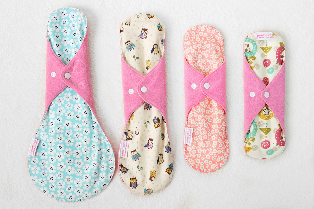 甜蜜接觸SweetTouch-甜蜜綿布衛生棉全系列體驗組