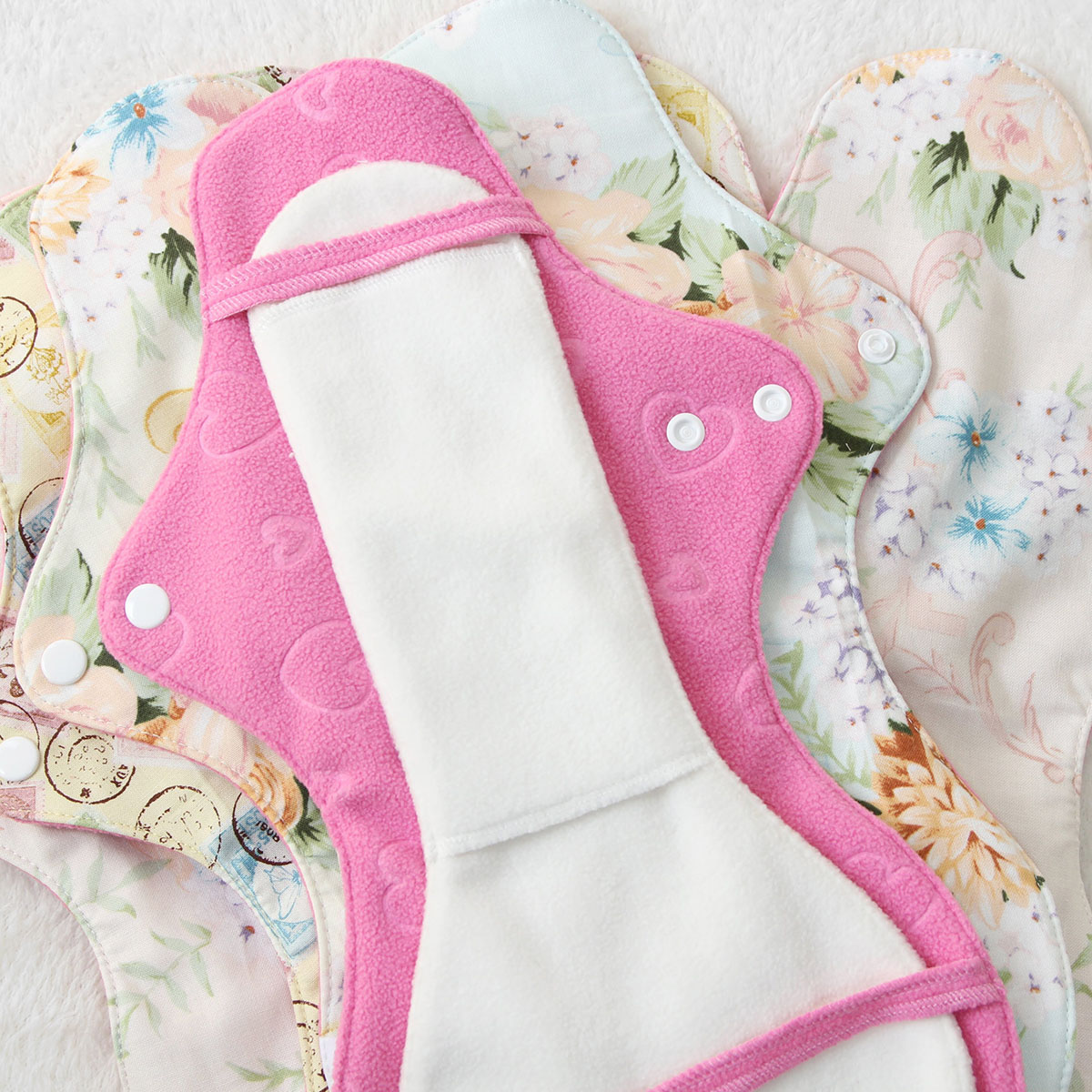 甜蜜接觸SweetTouch-分離式夜用布衛生棉組合包-標準流量